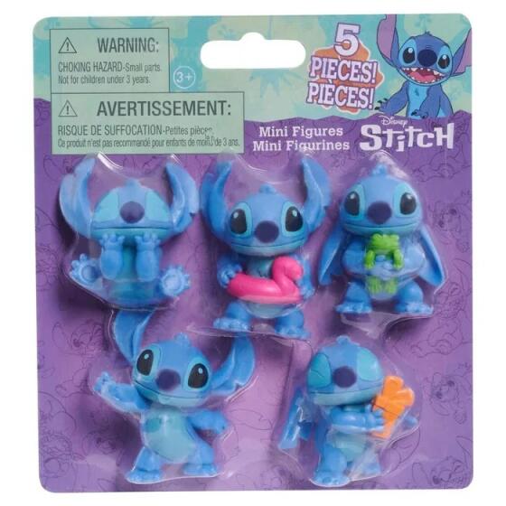 DISNEY/LICENS - STITCH FIGURES 5 PACK 5,5CM