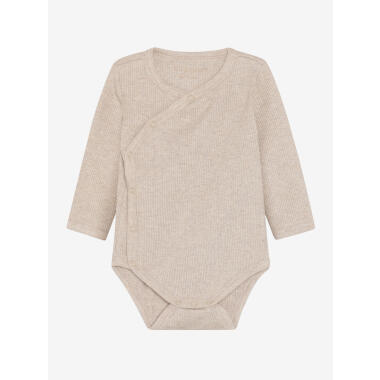 WRAP BODY LS MEANGE RIB