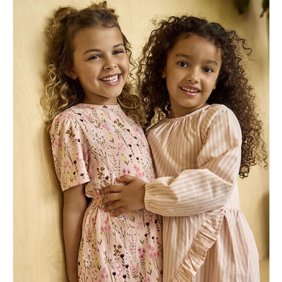 MINYMO - DRESS LS Y/D