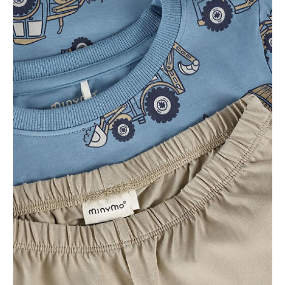 MINYMO - PYJAMAS LS SET AOP