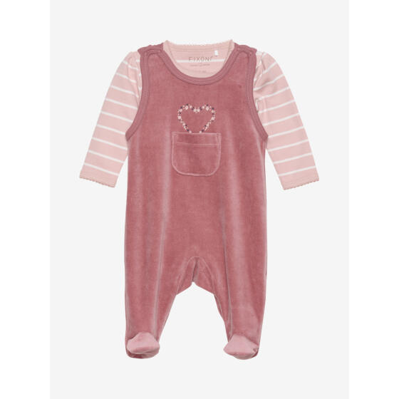 FIXONI - BODY LS W/VELOUR ROMPER