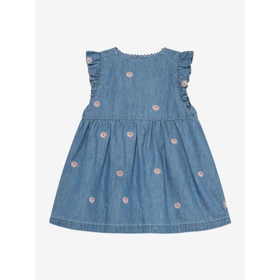 MINYMO - DRESS SS EMB. CHAMBRAY