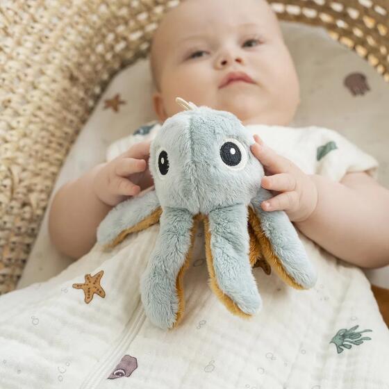 DONE BY DEER - TINY RATTLE JELLY BLUE