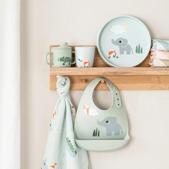 DONE BY DEER - SILIKONE STICK&STAY TALLERKEN