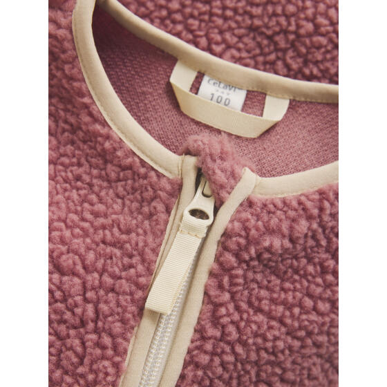 CELAVI - GIRL TEDDY FLEECE JACKET