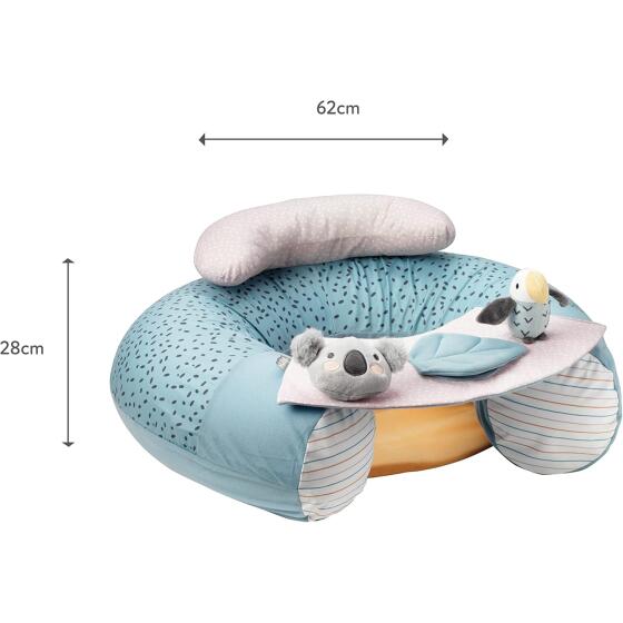 NUBY - SIT UP BABY SEAT ANIMAL ADVENT