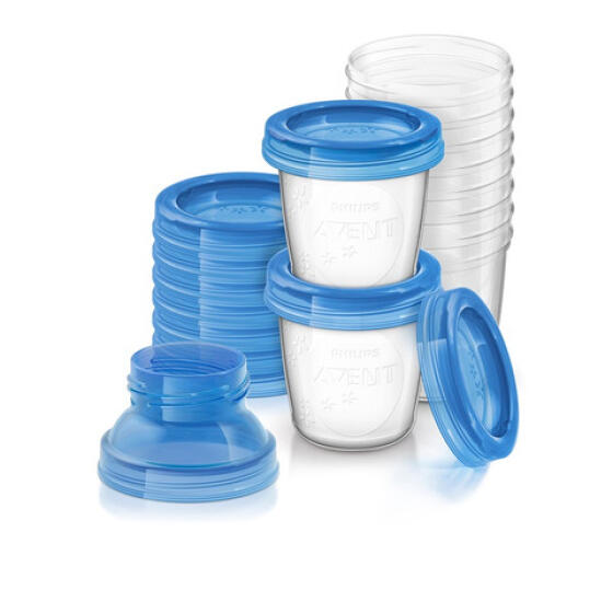 AVENT - 10 x 180ML OPBEVARINGSBÆGRE