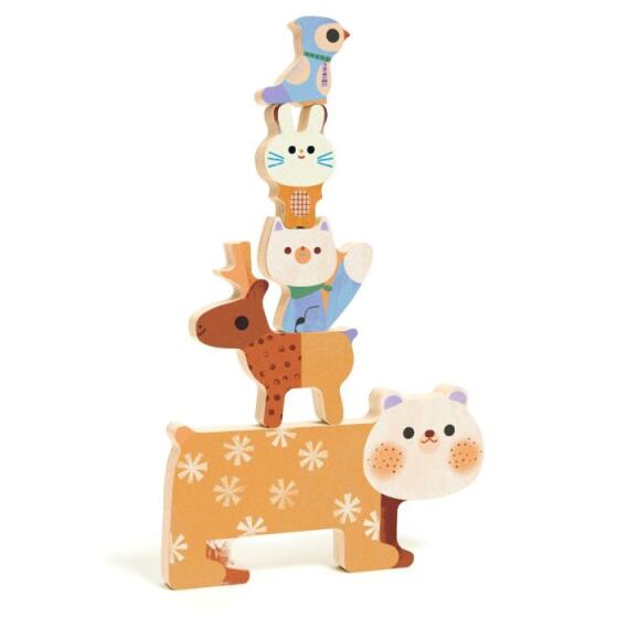 DJECO - PUSLESPIL WOODYSTACK