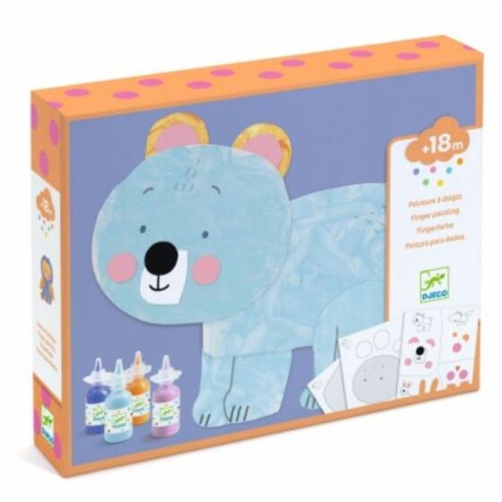 DJECO - FINGERMALING RODET SJO