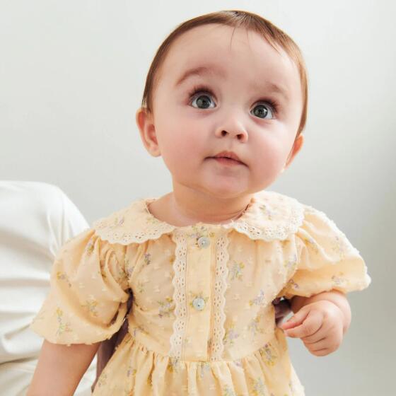 WHEAT - DRESS SS ADELE