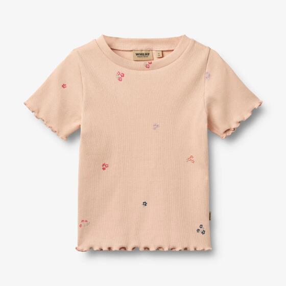 WHEAT - RIB T-SHIRT SS ALICIA
