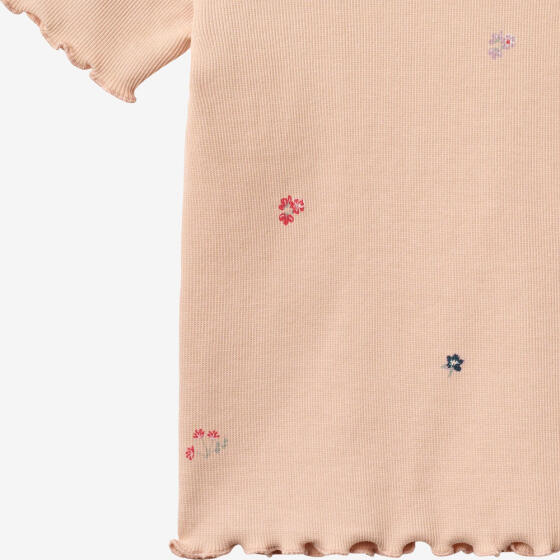 WHEAT - RIB T-SHIRT SS ALICIA