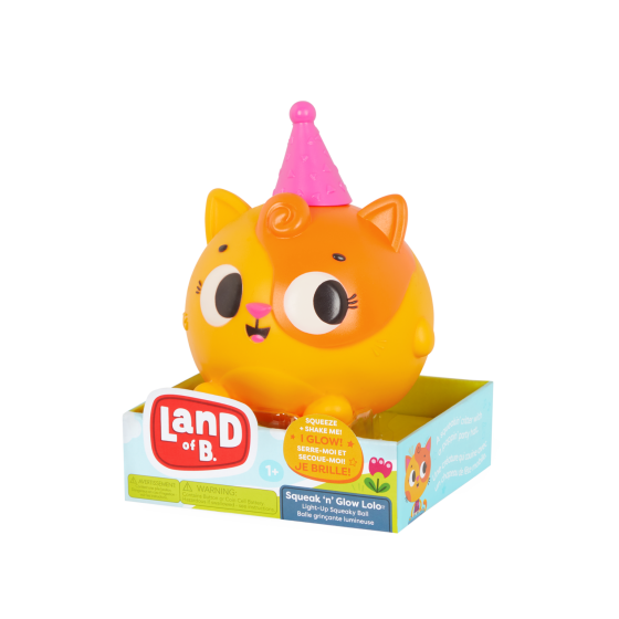 B TOYS - SQUEAK N' GLOW LOLO