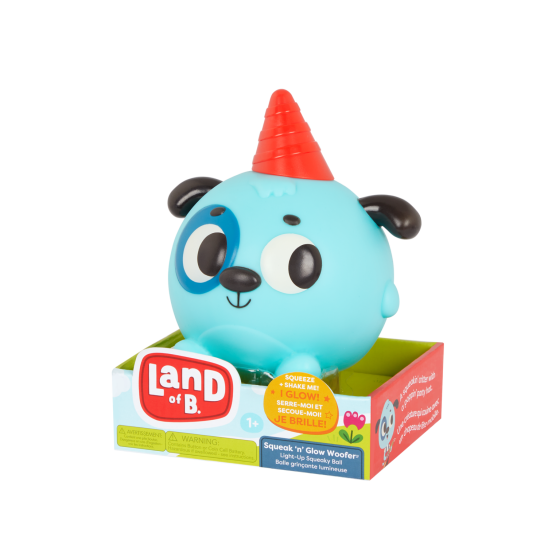 B TOYS - SQUEAK N' GLOW JAX