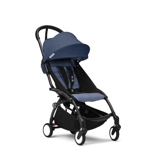 STOKKE - YOYO 6+ KLAPVOGN BLACK FRAME