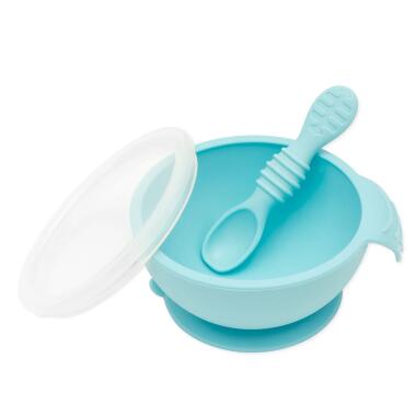 SILICONE FIRST FEEDING SET