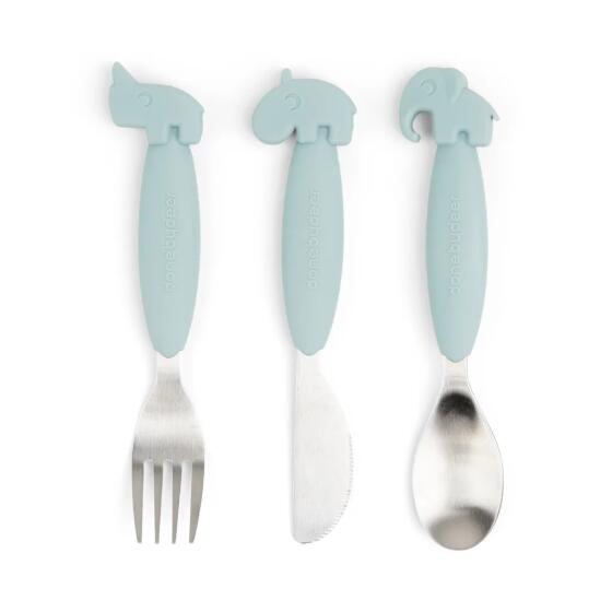 DONE BY DEER - EASY-GRIP CUTLERY SET