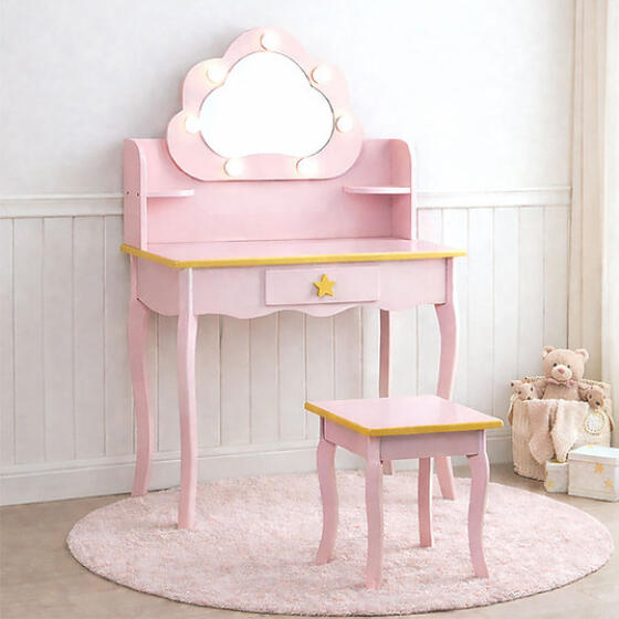 BANINNI - CLOUDY DRESSING TABLE W/STOOL
