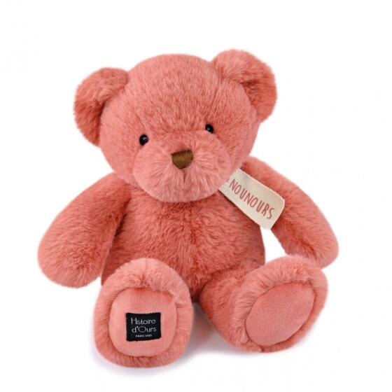 DOUDOU - BJØRN ROSA, PRALINE 28CM