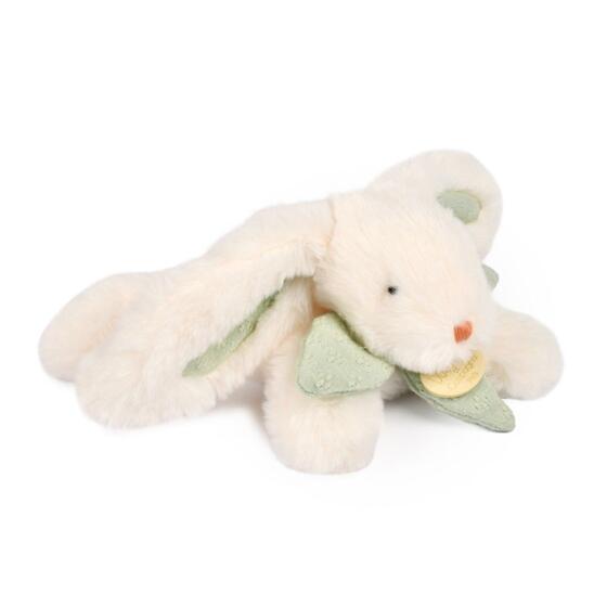 DOUDOU - KANIN GRØN, KRAMMEVEN 20CM