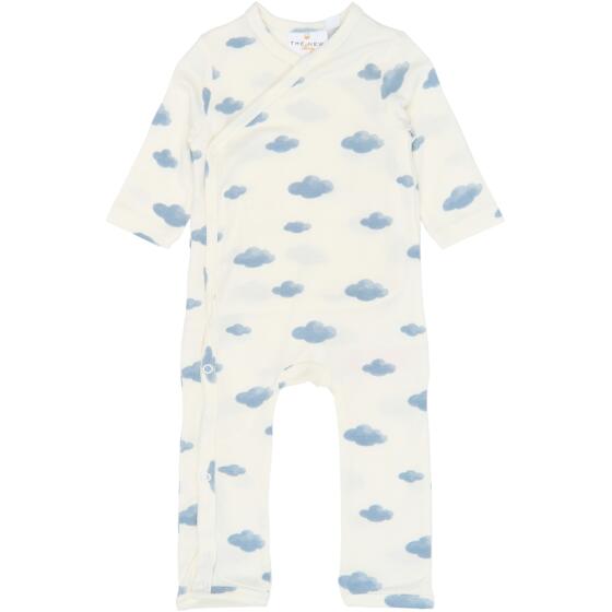 THE NEW - SIBLINGS - VIREO LS MODAL WRAP JUMPSUIT