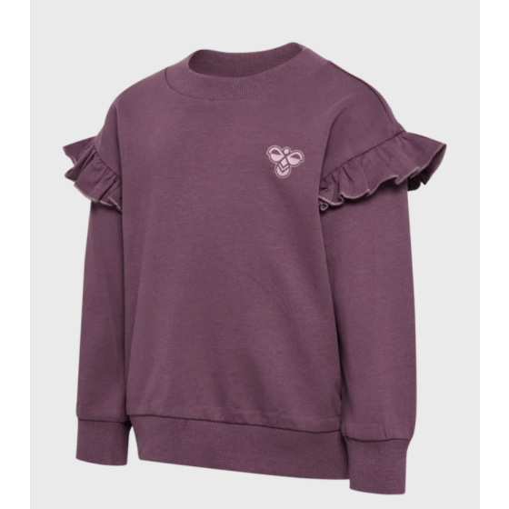 HUMMEL - HMLMINI LOOSE FRILL SWEATSHIRT