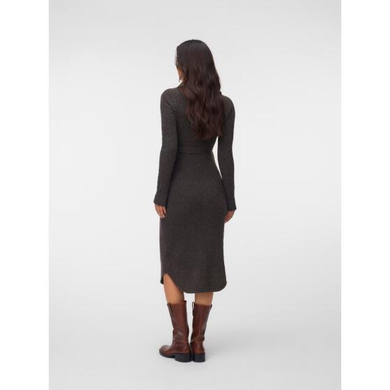MAMALICIOUS - MLELIN LS KNIT MIDI DRESS