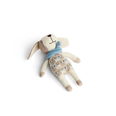 MERINO WOOL BABY DOG BLUE