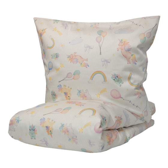 QUILTS OF DENMARK - UNICORN BABY SENGETØJ 70X100