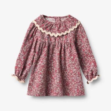 DRESS LS COLLAR ELVIRA