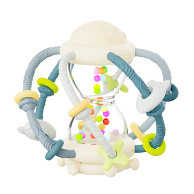 ACTIVITY HOURGLASS TOY - BLUE