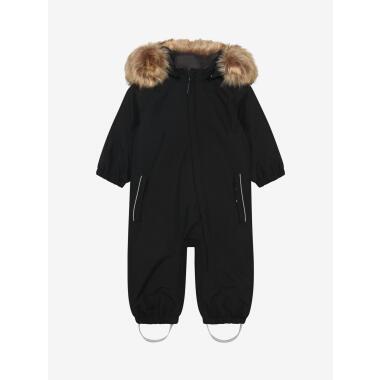 BABY COVERALL W/FAKE FUR