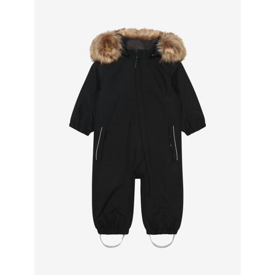 COLOR KIDS - BABY COVERALL W/FAKE FUR