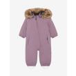 COLOR KIDS - BABY COVERALL W/FAKE FUR COLOR KIDS - BABY COVERALL W/FAKE FUR