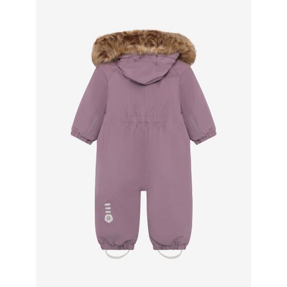 COLOR KIDS - BABY COVERALL W/FAKE FUR