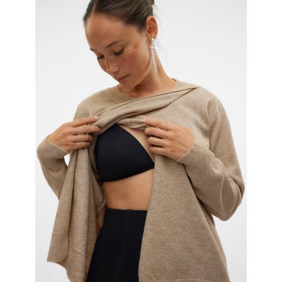 MAMALICIOUS - MLNEWANNE IRIS L/S KNIT TOP 2F