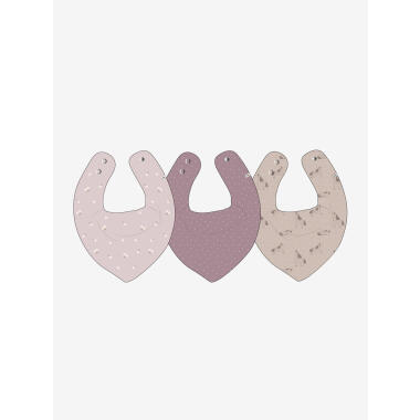BANDANA BIB GIRL AOP 3PCK