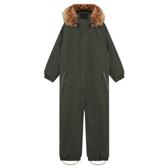 COLOR KIDS - COVERALL W. FAKE FUR
