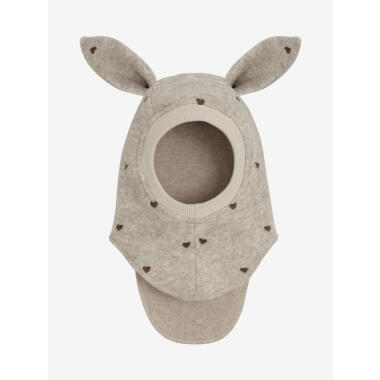 BALACLAVA EARS EMB. WOOL