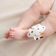 DONE BY DEER - WRIST RATTLE 2PK HAPPY CLOUDS DONE BY DEER - WRIST RATTLE 2PK HAPPY CLOUDS