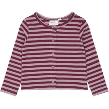 FRO LS RIB CARDIGAN