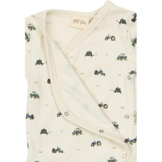 PETIT PIAO - DINN LS BODY FOLD POINTELLE