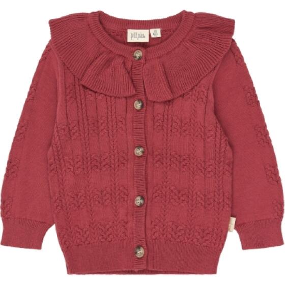 PETIT PIAO - EDORA CABLE KNIT CARDIGAN