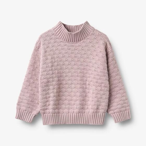 WHEAT - CHUNKY KNIT PULLOVER ABBY