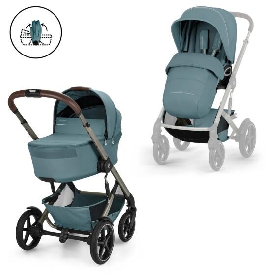 CYBEX - TALOS S LUX FOLD CC STORMY BLU