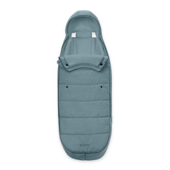 CYBEX - GOLD FOOTMUFF STORMY BLUE