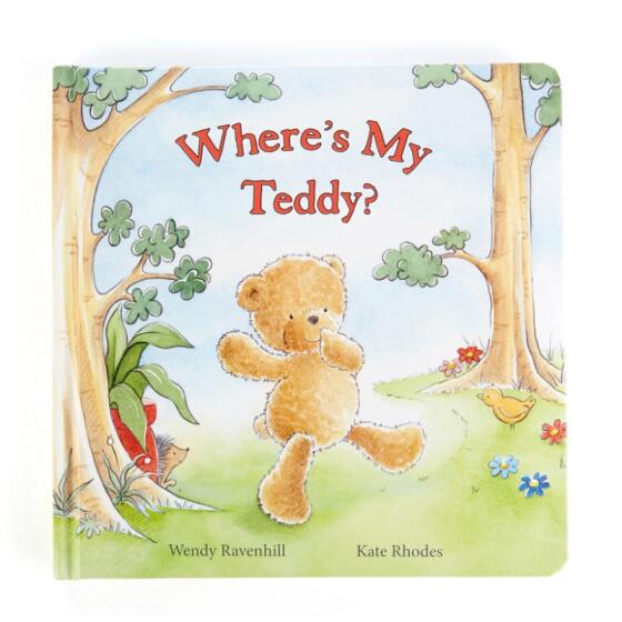 JELLYCAT - WHERE'S MY TEDDY BOOK