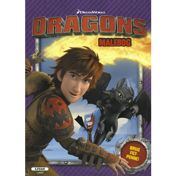 CARLSEN FORLAG - MALEBOG - DRAGONS