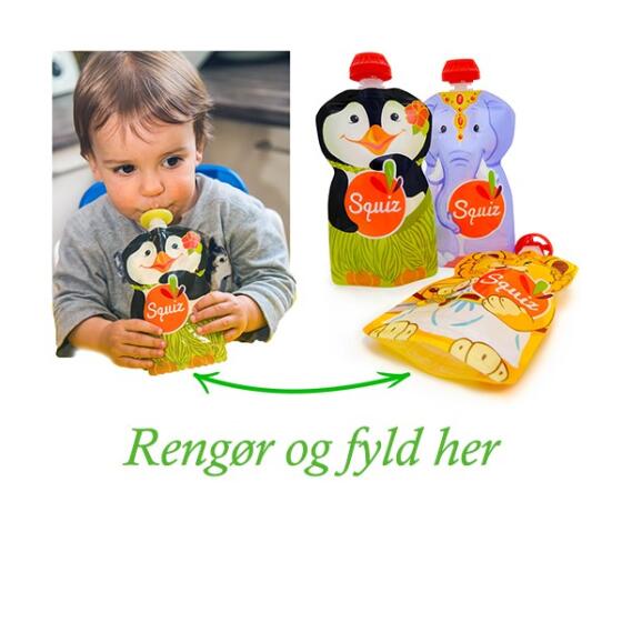 SQUIZ - 1PK SQUIZ POSE BJØRN - REFILL