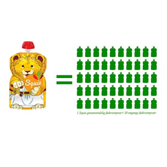 SQUIZ - 1PK SQUIZ POSE BJØRN - REFILL